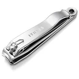 Ithyes Nagelknipser für Finger- und Fußnägel, Silber