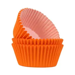 PME Orange Cupcake-Förmchen, 60 Stück
