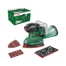 Bosch Akku-Schleifer UniversalSander 18V-10, 18 V für DIY-Holzbearbeitung, inkl. 2 Schleifpapiere