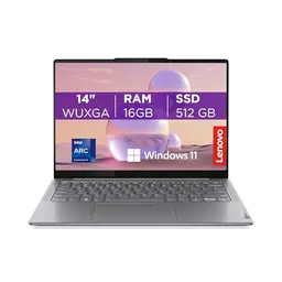 Lenovo Yoga Slim 7i Laptop | 14" OLED | Intel Core Ultra 7 | 16GB RAM | 512GB SSD | Windows 11 | Luna Grau