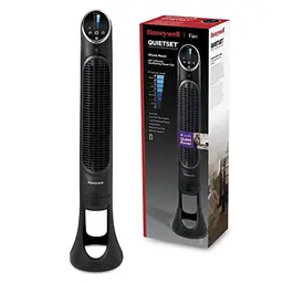 Honeywell QuietSet Tower Fan mit 8 Geschwindigkeiten und Fernbedienung