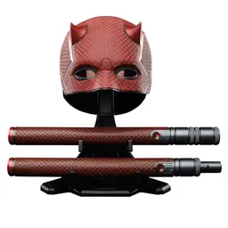 Marvel Legends Daredevil Premium Maske und Schlagstock, Rot