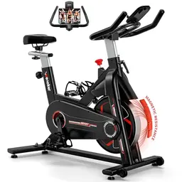 Wenoker Heimtrainer 2025, Magnetwiderstand Stationäres Fahrrad, Flüsterleise, Für Zuhause, Max. 160kg