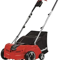 Einhell Elektro-Vertikutierer GC-SA 1231/1 – 230 V, bis 300 m², klappbarer Führungsholm, Fangsack 28l