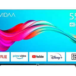 DYON Smart 55 VX - 55 Zoll 4K UHD Fernseher mit App Store, Prime Video, Netflix, YouTube, DAZN, Disney+