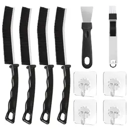 10-tlg. Reinigungsbürsten-Set für Ecken, Fugen, Bad, Küche, Dusche und Fenster