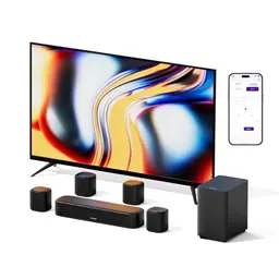 ULTIMEA 7.1 Surround Soundbar mit App Steuerung und 4 Surround Lautsprechern
