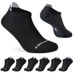 YCQQPRO Sneaker Socken für Herren und Damen, 6/12 Paar Baumwoll Füßlinge, Anti-Blasen Laufsocken