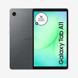 Samsung Galaxy Tab A11, 8,7 Zoll Android Tablet, 64 GB, 4 GB RAM, Dolby Lautsprecher, Grau, 3 Jahre Garantie