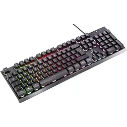 Renkforce RF-GMK-250 USB Gaming-Tastatur QWERTZ Beleuchtet Schwarz