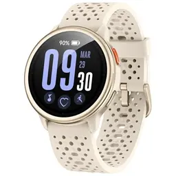 Smartwatch Damen 1.27" mit 2 Armbändern, Sportuhr mit Analyse & 120+ Modi, Fitness Coach, 3ATM, Schlaf-Tracker für Samsung & iPhone, Beige