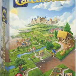 Hans im Glück Carcassonne V3.0 - Familienspiel für 2-5 Spieler, ab 7 Jahren, 35 Minuten Spielzeit