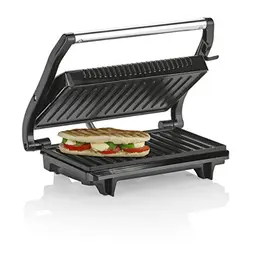 Tristar Kontaktgrill - Sandwich Maker, 700 Watt, antihaftbeschichtet, isolierte Handgriffe, GR-2846