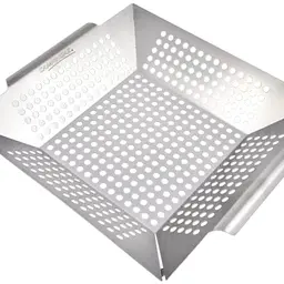 Campingaz Gemüsekorb Premium, Edelstahl antihaftbeschichtet, 31 x 30,5 cm