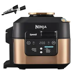 Ninja Speedi Multikocher 10-in-1, 5,7L, Heißluftfritteuse, Schwarz & Kupfer