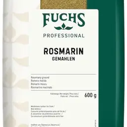 Fuchs Professional - Gemahlener Rosmarin | Ideal für Kartoffeln und Lammgerichte | 0,6 kg im recyclebaren Beutel