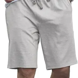 COOFANDY Herren Sportshorts Sommer Leicht Sweatshorts Hell Grau