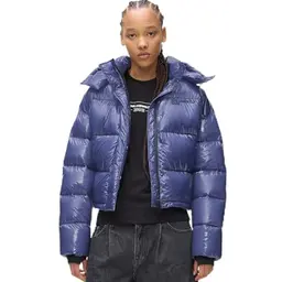 KARL LAGERFELD Damen Jeans, lässig und bequem, Skipper Blue, Größe L