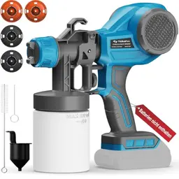 Tilswall Akku Farbsprühsystem Alien500 für Makita 18V, 600ML