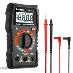 KAIWEETS KM100s Digital Multimeter für AC/DC Spannung, Strom, Durchgang, Widerstand, Diode