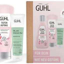 Guhl Reparatur-Set: Shampoo, Spülung & Kur für geschädigtes Haar, 550 ml