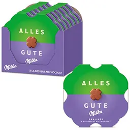 Milka Alles Gute Pralinen, 12 x 44g, Feine Pralinés aus Alpenmilchschokolade