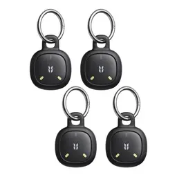 UGREEN FineTrack Mini 2 Schlüsselfinder mit 110dB Signal, IP68, für Koffer, Schlüssel, Rucksack – 4er Pack