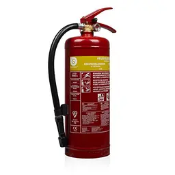 Smartwares Schaum Feuerlöscher 3L AB mit Halterung und Druckregler
