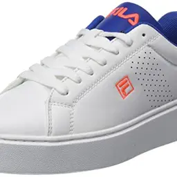 FILA Crosscourt Altezza Teens Sneaker, Weiß-Blau, Größe 37