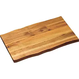 KESPER Schneid- und Servierbrett aus Akazienholz, 45 x 27 cm, Braun