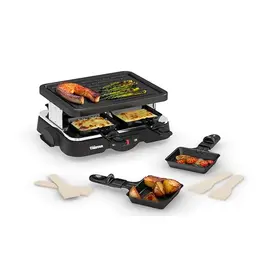 Tristar Raclette-Grill für 4 Personen, 500 W, Kompakt, Ideal für Camping & kleine Haushalte