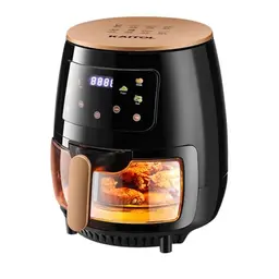 KAITOL Heißluftfritteuse 6L, 1800W, Ohne Öl, Digitaler LED-Touchscreen, 6 Kochfunktionen