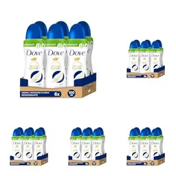 Dove Advanced Care Deo-Spray Original 100 ml (Packung mit 6) - 72h Schutz vor Körpergeruch