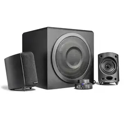 wavemaster Moody BT 2.1 Lautsprecher System - Bluetooth - 65W - Schwarz