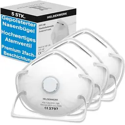 HELDENWERK® Premium Atemschutzmaske FFP1