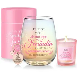 Personalisierte Weingläser für Frauen – Geburtstags- und Freundschaftsgeschenk 480ml