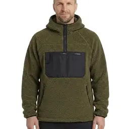 Brandit Teddyfleece Pullover, Größe M, Olive