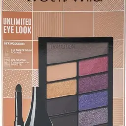 Wet n Wild Ultimate Eye Look Set - Schminkset mit Augenbrauenpomade und Color Icon Lidschattenpalette für intensive Looks