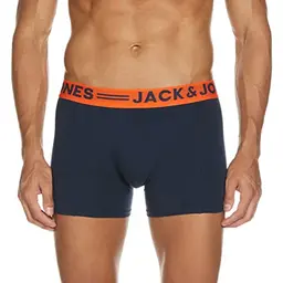 JACK & JONES Herren Boxershorts JACSENSE Mix Color, Größe S, Blau
