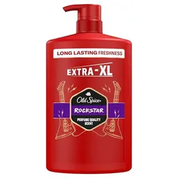 Old Spice Rockstar 3-in-1 Duschgel, 1000 ml, für Haar, Gesicht und Körper, langanhaltender Duft