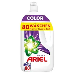 Ariel Flüssigwaschmittel Color+, 80 Waschladungen