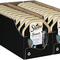 SHEBA Nassfutter für Katzen mit Kalb 2 x 85g
