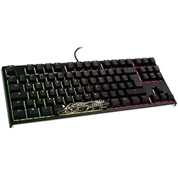 Ducky One 2 TKL Gaming Tastatur - MX Brown, RGB LED, Schwarz