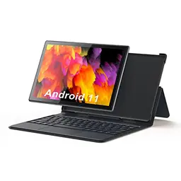 10 Zoll Android Tablet mit Tastatur, 4GB RAM, 64GB ROM, 13MP Kamera, Android 11