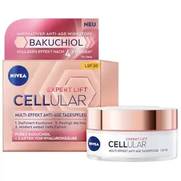 NIVEA Cellular Expert Lift Anti-Age Tagespflege, feuchtigkeitsspendend mit LSF 30 (50 ml)