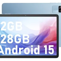 Blackview 10 Zoll Android Tablet mit 12GB RAM, 128GB Speicher, Octa Core, WiFi 6, Dual Kamera