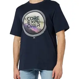 JACK & JONES JCOLOGO Print T-Shirt mit Rundhalsausschnitt