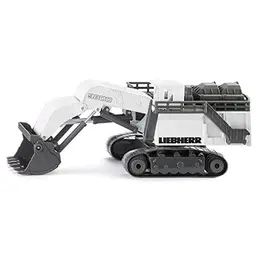 Siku 1798 Liebherr R9800 Mining-Bagger Modell, 1:87, Metall/Kunststoff, Weiß