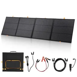 WODHMIEY 100W/200W Faltbares Solarpanel, Hochleistungsfähiges Solarladegerät für Outdoor-Nutzung