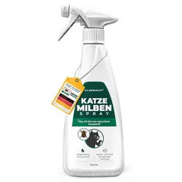 Silberkraft Milbenspray für Katzen 500ml - Effektives Anti-Milben Spray